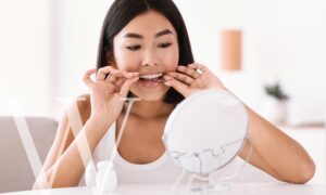 Don't forget flossing, tongue cleaning, and gum care.