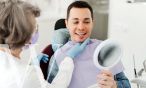 Don't skip a regular teeth cleaning.